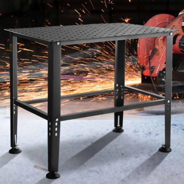 VEVOR Τραπέζι Συγκόλλησης 36 x 24 800LBS Εργαστηριακός Πάγκος Συγκόλλησης με Οπές Στερέωσης GDXHZ800LB36HJ2L5V0
