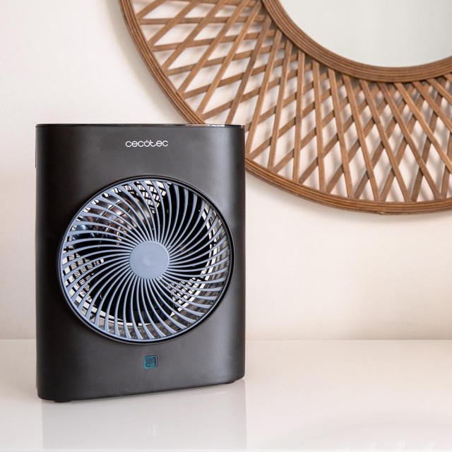 CECOTEC  Θερμοανεμιστήρας ReadyWarm 2070 Max Force Smart Μαύρο, 2000W, 2 Επίπεδα Ισχύος, 3 Λειτουργίες, LED Οθόνη & Τηλεχειριστήριο  CEC-08257