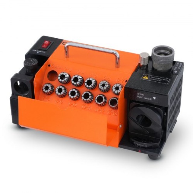 VEVOR  Ακονιστής Τρυπανιών MR-13A, 3-13mm, Ρυθμιζόμενη Γωνία 95°-135°, Φορητός με 11 Δακτυλίους, Τροχοί CBN & SDC ZTYMJ321819C2DOZEV2