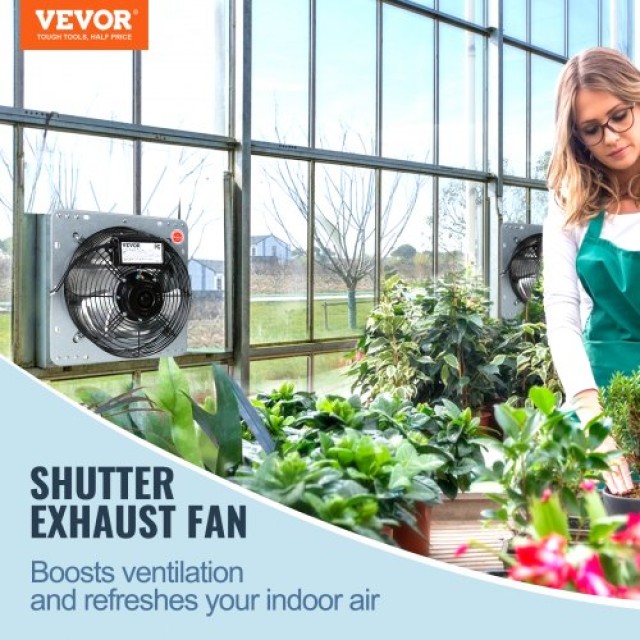VEVOR Ανεμιστήρας Εξαερισμού Τοίχου 356 mm 994 CFM  BYCSPQSACDJ1BBOUXV2