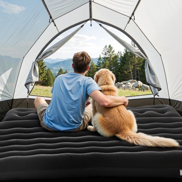 VEVOR Φουσκωτό Στρώμα Αυτοκινήτου για Ταξίδια και Κάμπινγκ HPKZRHST... VEVOR Φουσκωτό Στρώμα Αυτοκινήτου για Ταξίδια και Κάμπινγκ HPKZRHST...