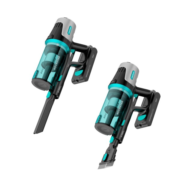 CECOTEC  Ασύρματη Σκούπα Conga Rockstar 1500 Horizon X-Treme XL με 215W, 60 Αυτονομία, Μικτή Βούρτσα, Parallel Cyclone System, Δοχείο 600ml  CEC-102266