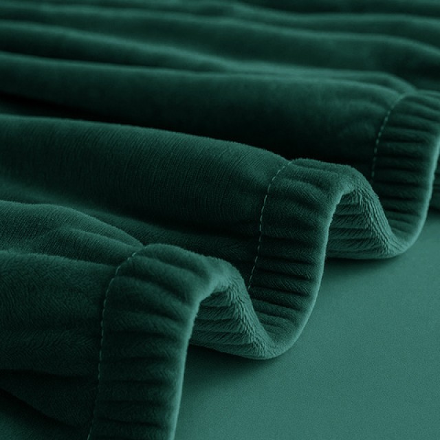 Ruhhy Γωνιακό Κάλυμμα Καναπέ – Ελαστικό Βελούδο Πράσινο 145 - 185 c...