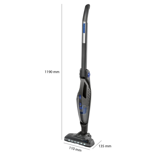 Ασύρματη Ηλεκτρική Σκούπα Δαπέδου 14.8V  2200 mAh - Ανθρακί PC-BS3035 ProfiCare