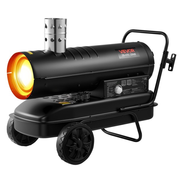 VEVOR Φορητός Θερμαντήρας Αερίου Κηροζίνης 20kW με Ροδάκια, 36.2 x ...