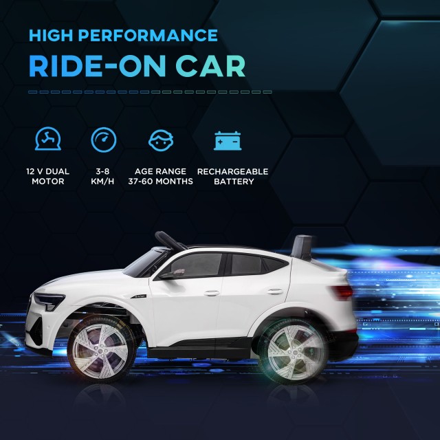 HOMCOM Ηλεκτρικό Αυτοκίνητο για Παιδιά 12V με Τηλεχειριστήριο, Ταχύ...
