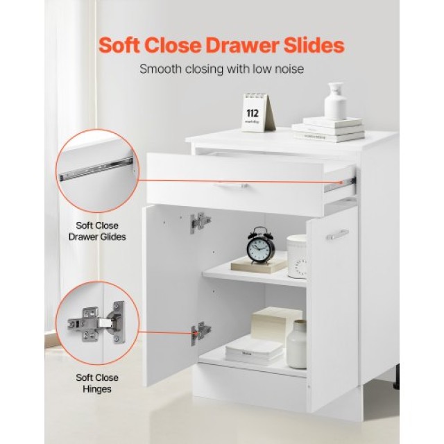 VEVOR Συρταριέρα Συναρμολόγησης 24 x 19 x 32 Στυλ Shaker CJDJCJDJ1C2MR4EG9V0