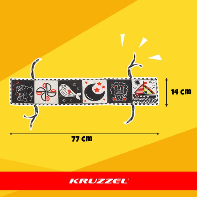 Kruzzel Εκπαιδευτικό Παιχνίδι Αντίθεσης για Βρέφη 0+ Ετών 26461 Kruzzel Εκπαιδευτικό Παιχνίδι Αντίθεσης για Βρέφη 0+ Ετών 26461