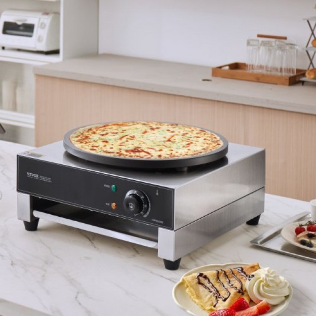 VEVOR  16 Ηλεκτρική Κρεπιέρα Επαγγελματική 1700W Αντικολλητική SYJBJDP1ZF00VCJDUV2