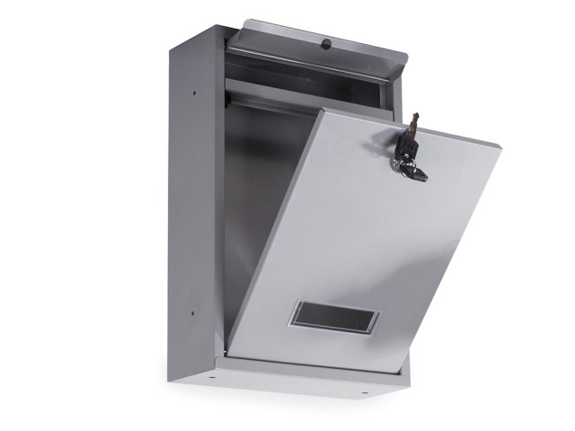 Ανοξείδωτο Γραμματοκιβώτιο 21.5 x 32 x 8.5 cm Γκρι 5907451321607 Verk Group