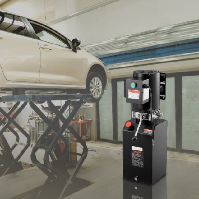 VEVOR Μονάδα Ισχύος Υδραυλικής Αντλίας 220V, 15Qt, Ενιαίος Δράσης, ... VEVOR Μονάδα Ισχύος Υδραυλικής Αντλίας 220V, 15Qt, Ενιαίος Δράσης, ...