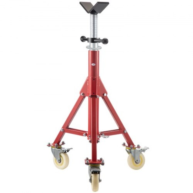 VEVOR Ρυθμιζόμενη Βάση Σωλήνων με Ρόδες 28-52, 882 LB, Αναδιπλούμενη για Σωλήνες 1/8-12  GJGJXDL1107AV65OSV0