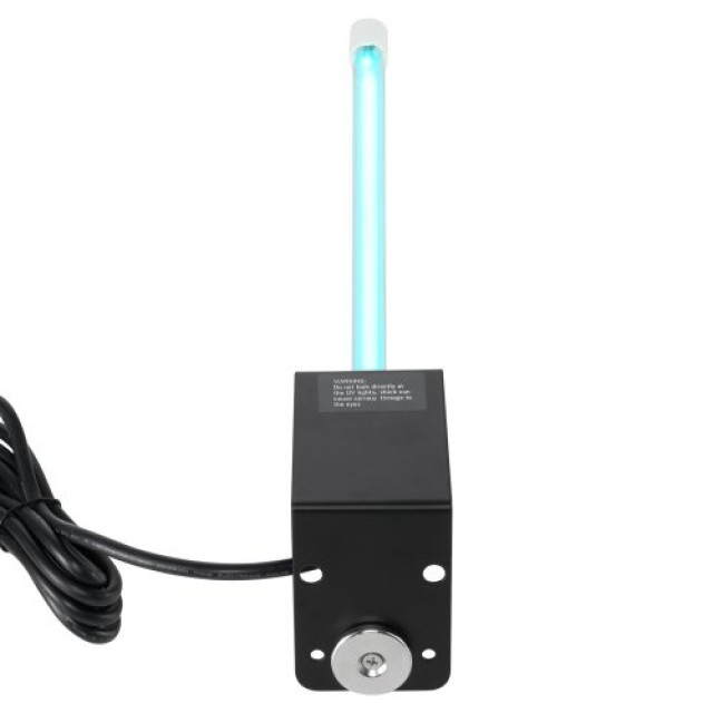 VEVOR Σύστημα Καθαρισμού Αέρα HVAC με Λάμπα UV 18W 14 ιντσών και Μαγνήτη για Καθαρισμό Πηνίων σε Αγωγό UVZJKGDJHQ1160OORV2