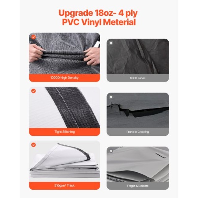Ηλεκτρική Τέντα Τρέιλερ 427 x 402 x 168 cm Γκρι DDKSSSFCZYP12SRQPV9...