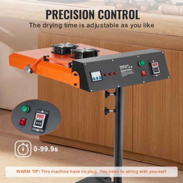 VEVOR Αυτόματο Στεγνωτήριο Μεταξοτυπίας 6000W 19x21 ιντσών  WKSWBHGJ20X2V9QWKV2