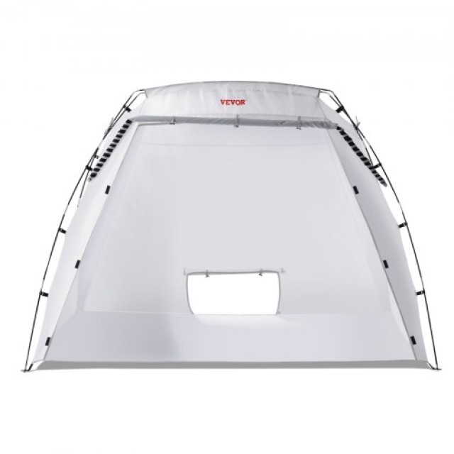 Φορητή Σκηνή Βαφής VEVOR 7.5x5.2x5.2ft με Δάπεδο & Δίχτυ  BXSPQ9062...