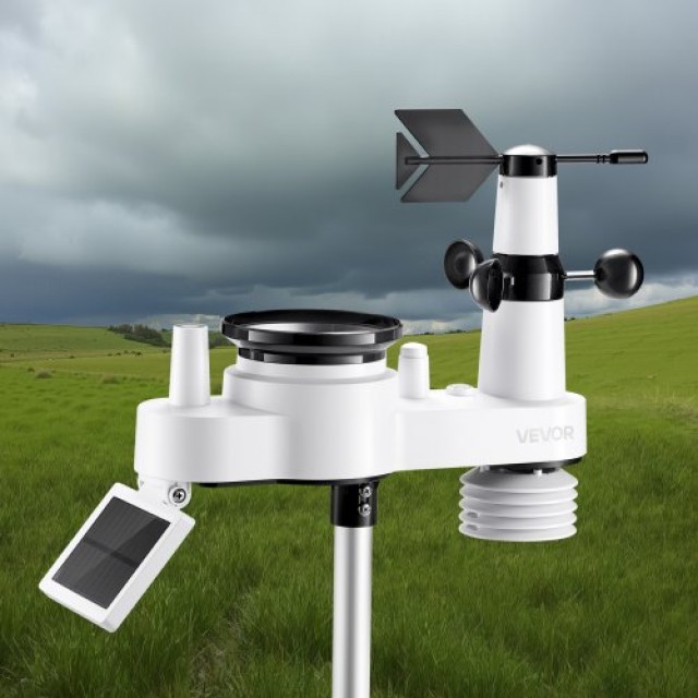 VEVOR 7-σε-1 Wi-Fi Μετεωρολογικός Σταθμός, Οθόνη TFT 177.8 mm, Ασύρ... VEVOR 7-σε-1 Wi-Fi Μετεωρολογικός Σταθμός, Οθόνη TFT 177.8 mm, Ασύρ...