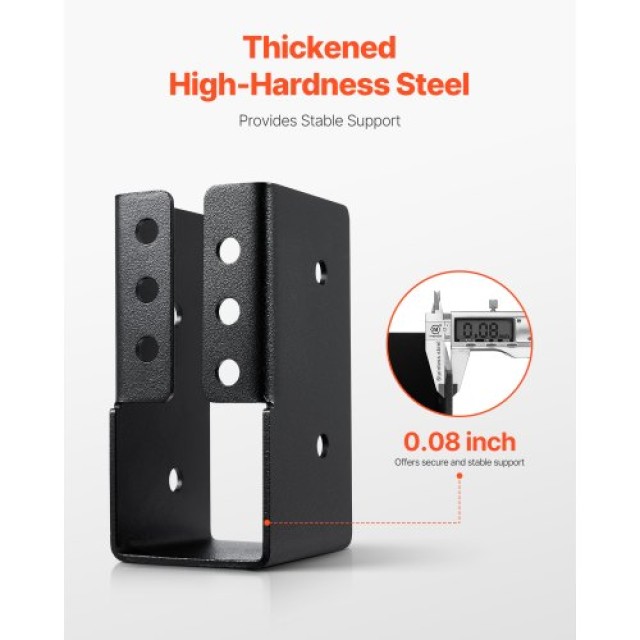 VEVOR 12 Τεμάχια Κρυφές Βάσεις Δοκών για Δοκό 49x92 mm TLDJ12PCSYZS...