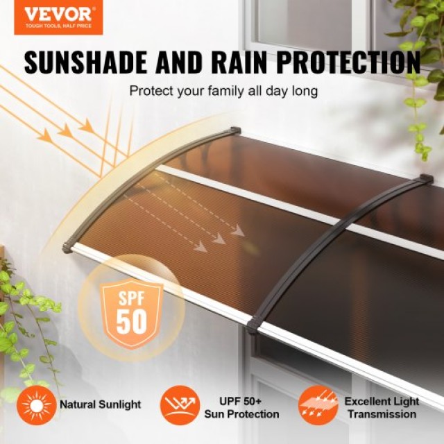 VEVOR  Τέντα Παραθύρου/Πόρτας 40x120, Προστασία UV/Βροχή/Χιόνι  MCZYPYCZ40120RAR3V0