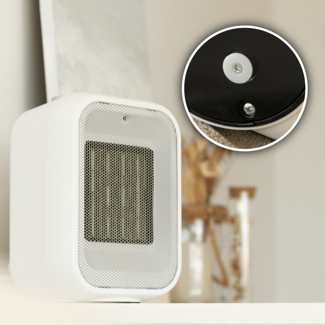 CECOTEC  Θερμαντικό ReadyWarm 1500 Max Κεραμικό Λευκό με 1500 W, Ρυθμιζόμενο Θερμοστάτη και 3 Λειτουργίες  CEC-08269