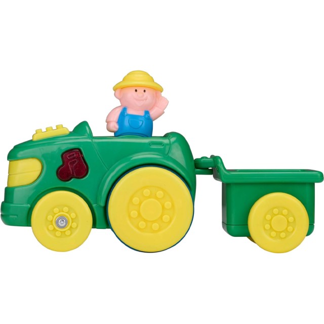 BAKAJI Παιχνίδι Φάρμας Τρένο με Ήχο και Φως Eddy Toys Ζωάκια Φιγούρες 02842157