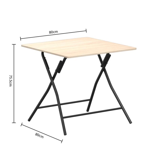 5FIVE Simply smart Πτυσσόμενο Ξύλινο Τραπέζι 4 Ατόμων με Επιφάνεια ...
