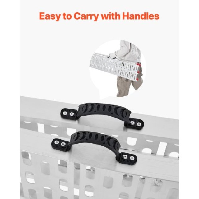 VEVOR Ράμπες Αλουμινίου 750 lbs με Χειρολαβές ZZGPDLZ750LBZUO84V0