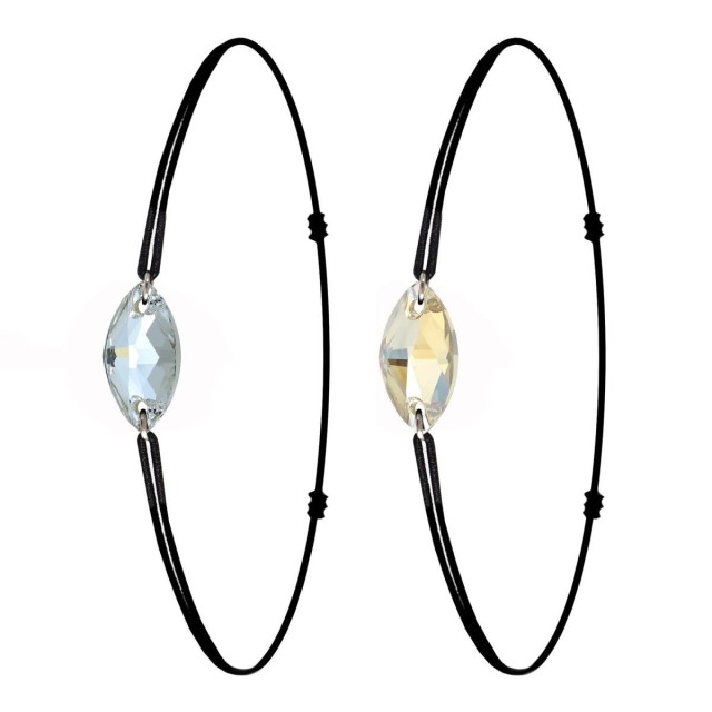 So Charm Σετ 2 Ελαστικά Βραχιόλια διακοσμημένα με Κρύσταλλα Swarovs... So Charm Σετ 2 Ελαστικά Βραχιόλια διακοσμημένα με Κρύσταλλα Swarovs...