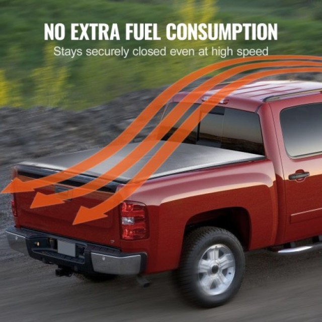 Κάλυμμα Καρότσας VEVOR για Chevy Silverado/GMC Sierra 1500 (2014-2024), Μαλακό PVC, Ρολό Κάλυμμα  JQSKCHBXGJQSXY6WBV0