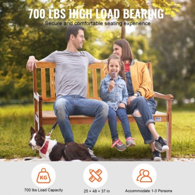 Ξύλινο Παγκάκι Κήπου VEVOR 48 για 318 kg - Εξωτερικού Χώρου GYZYMZ... Ξύλινο Παγκάκι Κήπου VEVOR 48 για 318 kg - Εξωτερικού Χώρου GYZYMZ...