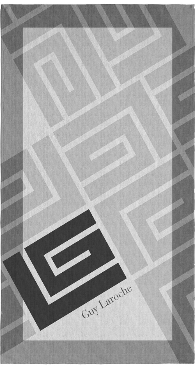 Guy Laroche Πετσέτα Θαλάσσης Velour Printed 2502/04 100x175- 113003...