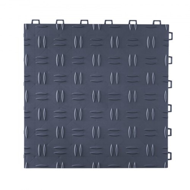 Πλακάκια Γκαράζ VEVOR, 12x12x0.53, 50τμχ, Αντιολισθητικά, Γραφίτης Γκρι  CKDDSMH501212WO1OV0
