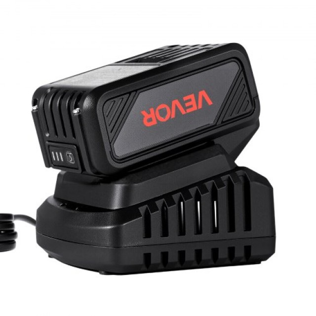 VEVOR Σετ Μπαταρίας και Φορτιστή 20V MAX 4.0 Ah Li-Ion Γρήγορη Φόρτ...