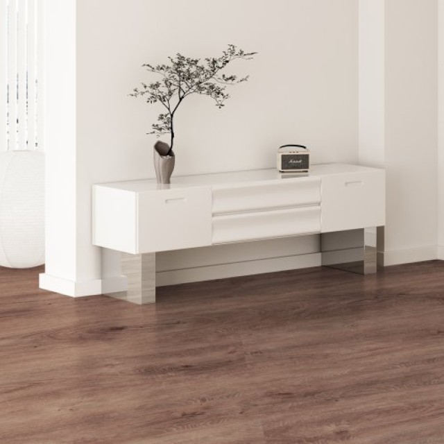 VEVOR Διασυνδεόμενα Πλακάκια Βινυλίου 1220x185mm, 10 Πλακίδια 5.5mm, Σκούρο Καφέ Ξύλινο Δάπεδο DIY  LSYXJDD55MMSEL7G8V0