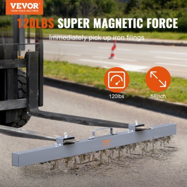 Μαγνητική Σκούπα VEVOR 120lbs για Ανύψωση Μετάλλων  XGSCXQSQ84120CU...
