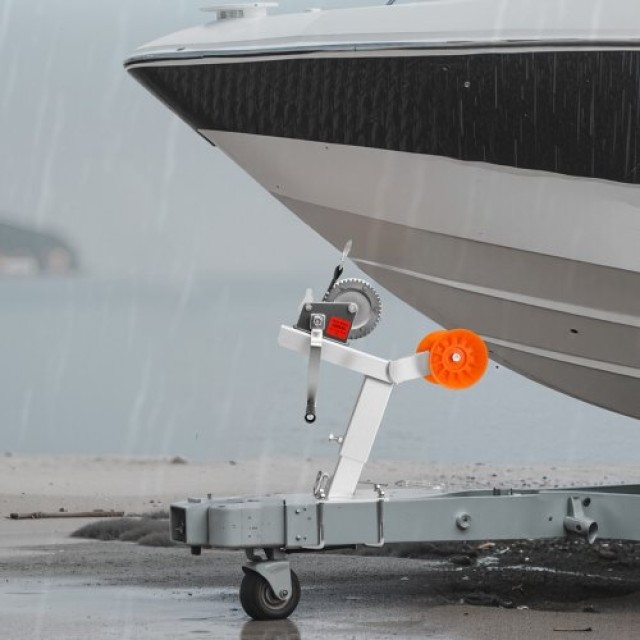 VEVOR Βάση Βίντσι Τρέιλερ Σκάφους με Κύλινδρο 544 kg CYJPZJZZJDJPQJ...