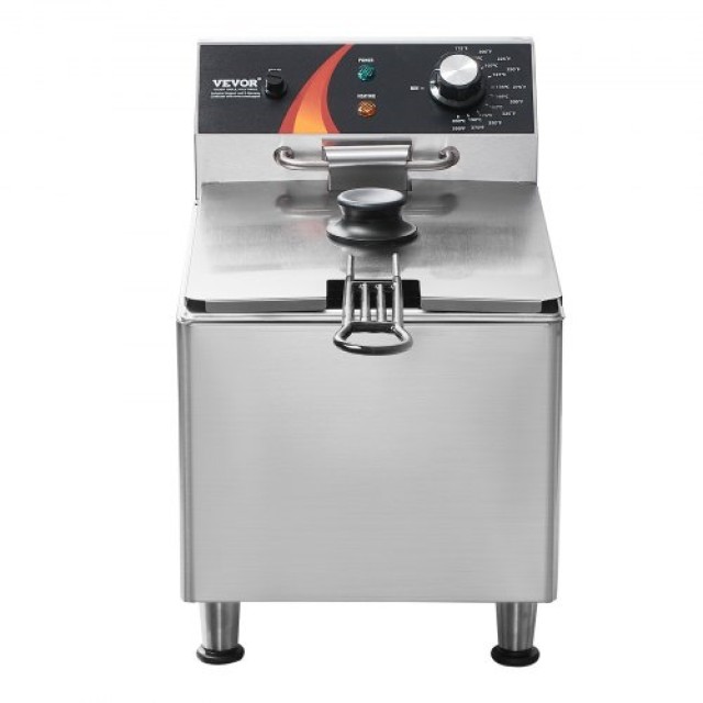 VEVOR  Επαγγελματική Ηλεκτρική Φριτέζα 3100W 9L Ανοξείδωτη 200°C DGDZGJCK0000BU3PZV2