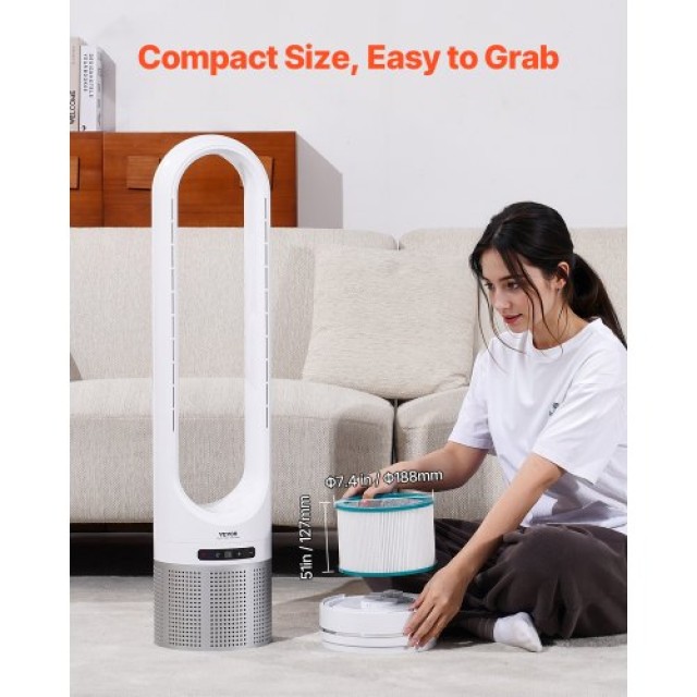 VEVOR Ανταλλακτικό Φίλτρο Πύργου με HEPA & Ενεργό Άνθρακα WYTSGLQ74...