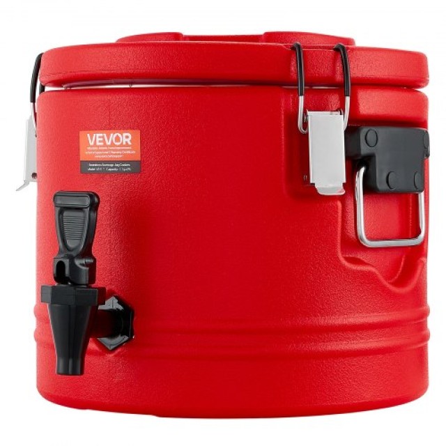 VEVOR Μονωμένος Διανομέας Ποτών 2.2 Gal/8L για Καυτά και Κρύα Ροφήμ...