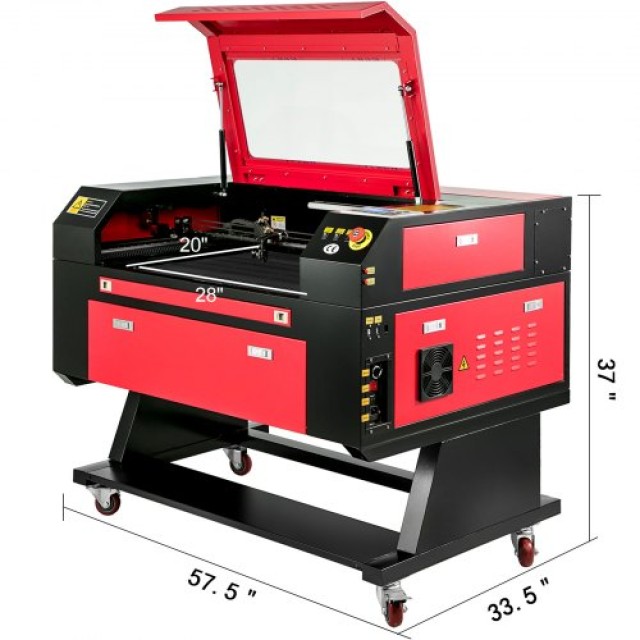 VEVOR  80W CO2 Laser Engraver 500x700mm USB για DIY Χάραξη  KH7050DKJ80W00001V2