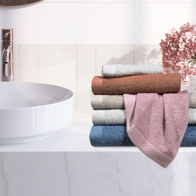 DAS HOME Σετ Πετσέτες 3τεμαχίων Best 0656 Μπεζ 530708180656