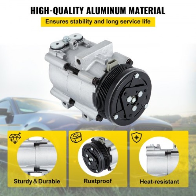 VEVOR CO 101290C Συμπιεστής A/C για Ford Lincoln Mercury (93-07)  FTF-250SUPERKTYSJV0