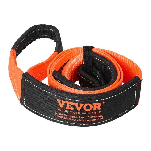 VEVOR Ιμάντας Έλξης Αυτοκινήτου 36000 lbs 8 ft Επείγουσα Χρήση Βαρέ...
