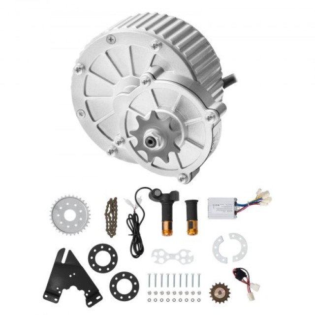 VEVOR Σετ Ηλεκτρικού Κινητήρα 450W με Βούρτσες DC 36V 3000rpm με Ρυθμιστή Ταχύτητας ZLYSDJTJ450WPSXIWV9