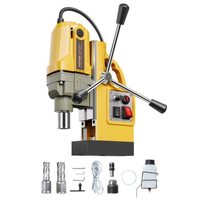 VEVOR Μαγνητικό Δράπανο 1200W 1.6 in Κίτρινο CLZJP2JT40MM4PKJVV2