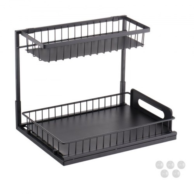VEVOR  Διπλό Συρτάρι Οργάνωσης Ντουλαπιού 27x36εκ.  FZSLLTGPFECSRVF...