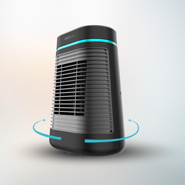 CECOTEC  Κεραμικό Θερμαντικό ReadyWarm 1550 Max με Περιστροφή, 1500W, Ρυθμιζόμενο Θερμοστάτη & 3 Λειτουργίες - Μαύρο  CEC-08290