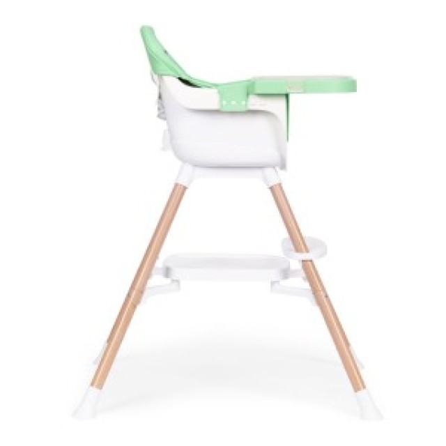 ECOTOYS Παιδικό καρεκλάκι φαγητού 2 σε 1 πράσινο HC508-Green
