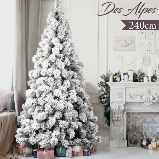 BAKAJI  Χριστουγεννιάτικο Δέντρο Χιονισμένο Des Alpes 240cm 740 Κλα...
