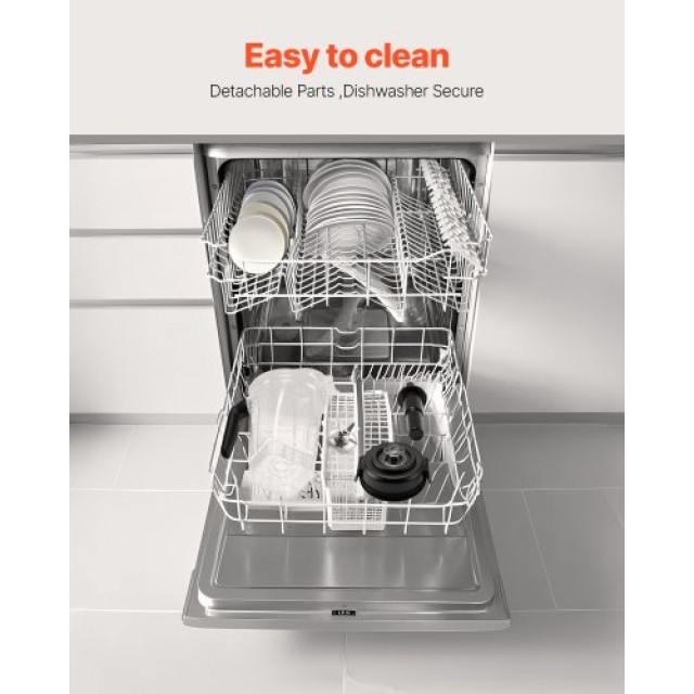 VEVOR Μπλέντερ 85 oz 1400W για Smoothies και Επεξεργασία Τροφίμων Κουζίνας BDJYZSBJBJ30V7WQXV2